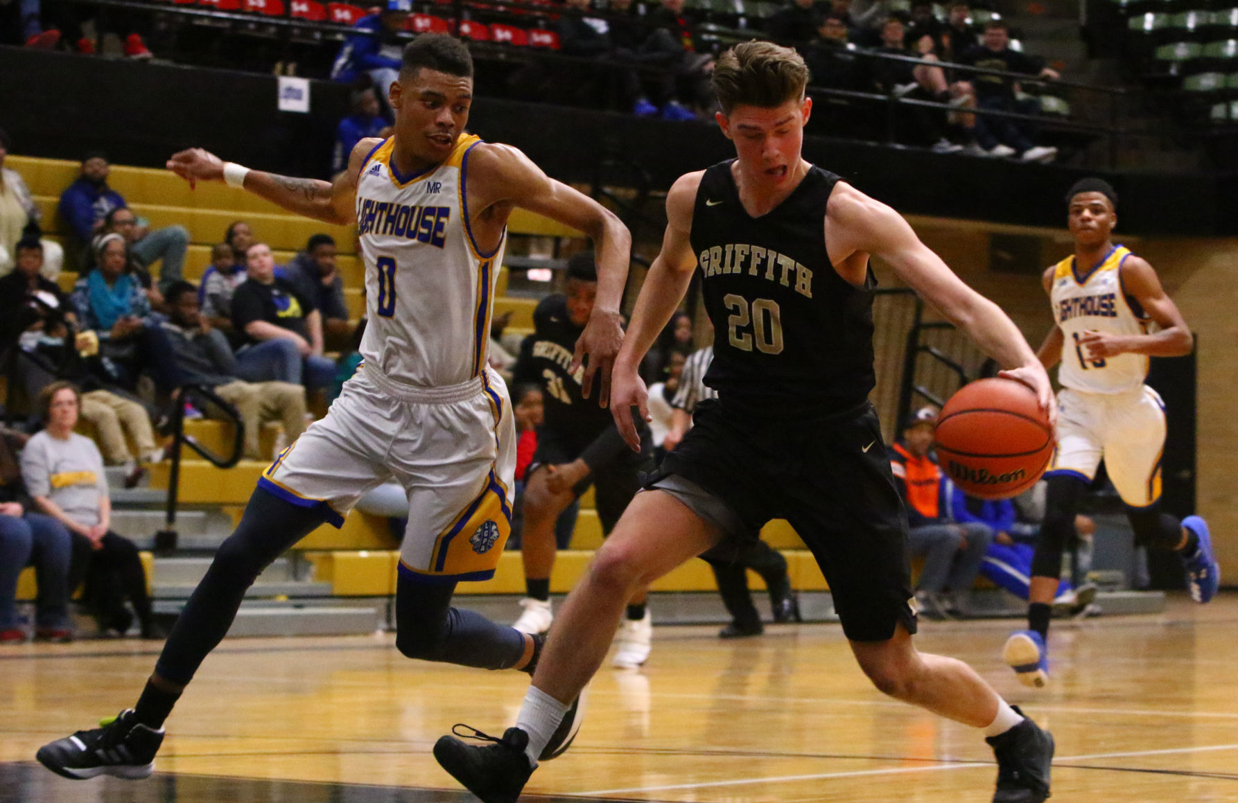 Gallery: Griffith vs. Lighthouse boys basketball
